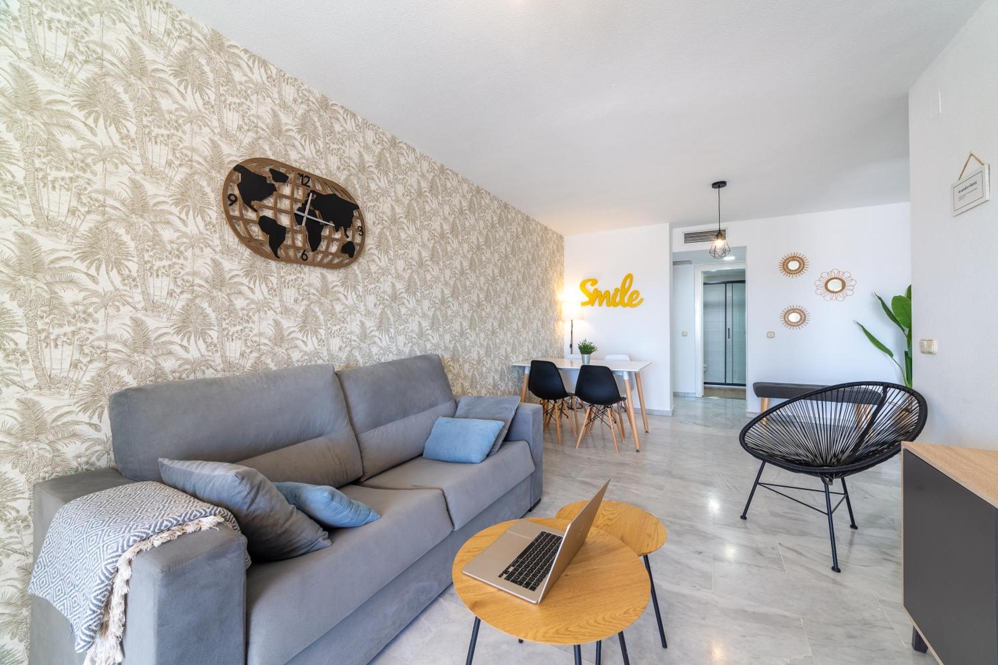 Trendyhomes Puerto - Vistas Al Mar, Parking Incluido, Playa A Un Paso اغوادولس الغرفة الصورة